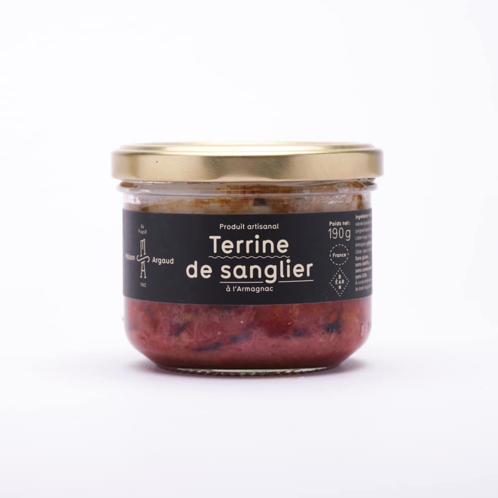 Maison Argaud Wild Boar Terrine 190g