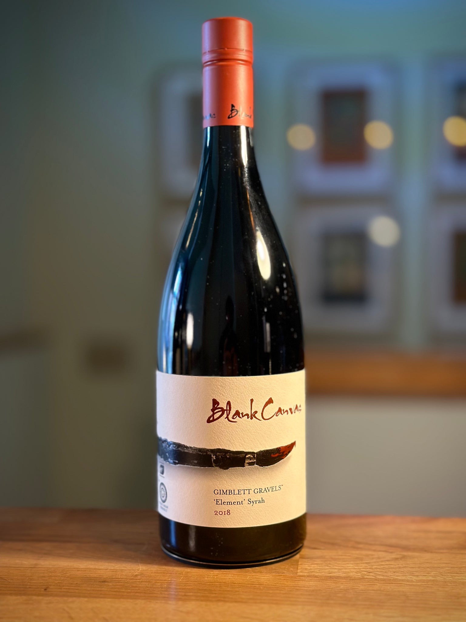 Blank Canvas, Element Vineyard Syrah, Gimblett Gravels 2018