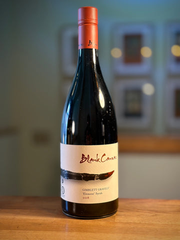 Blank Canvas, Element Vineyard Syrah, Gimblett Gravels 2018