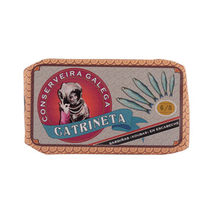 Catrineta Sardines in Escabeche 81g tin