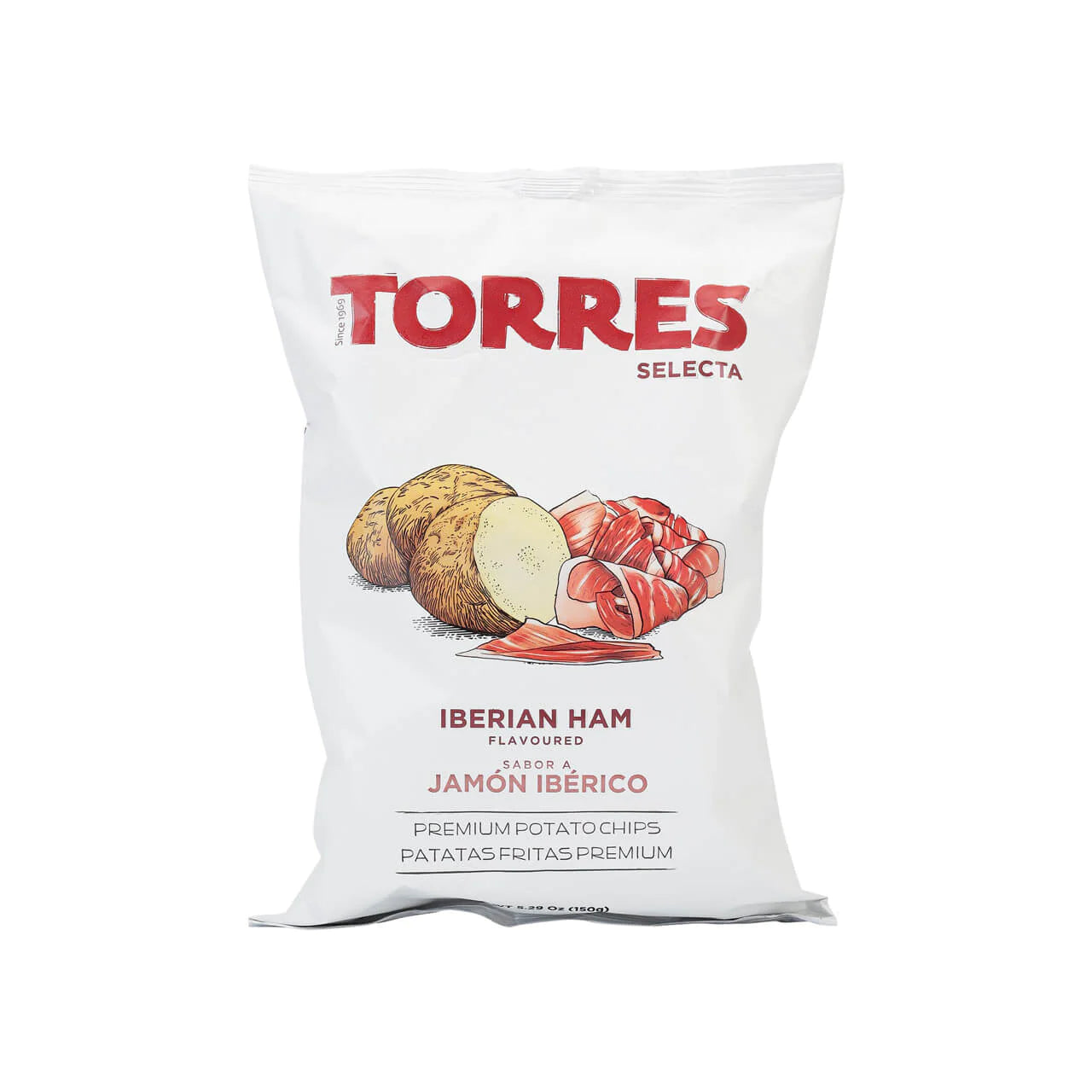 Torres Iberico Ham Potato Crisps, 150g
