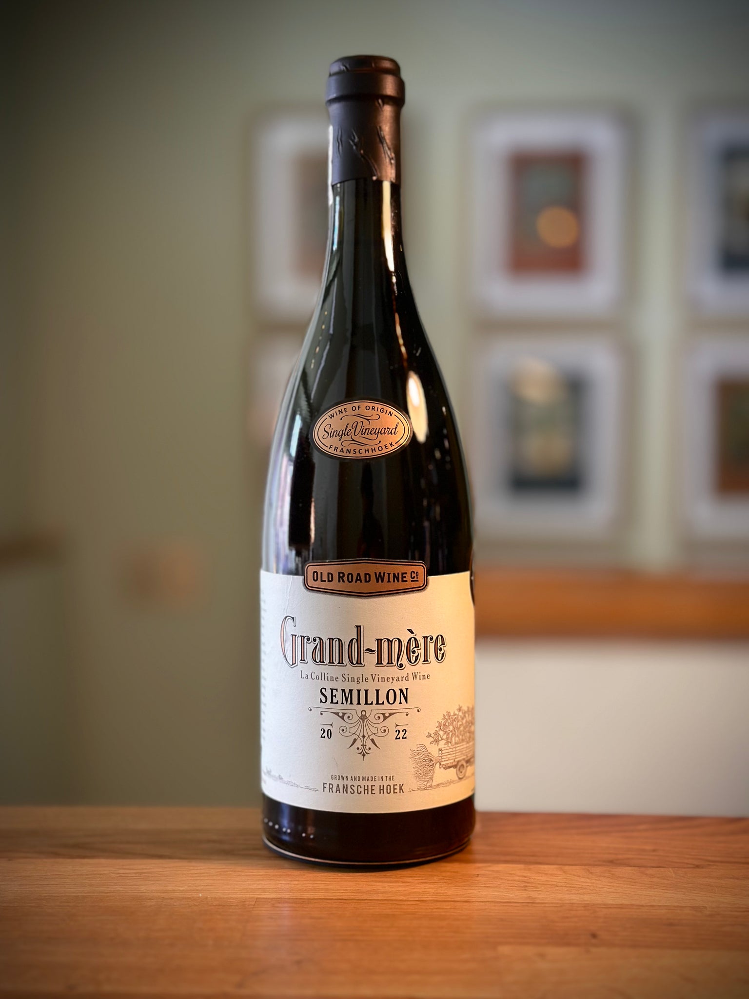 Old Road Wine Company, Limited Series Grand Mére Semillon, Franschoek 2022
