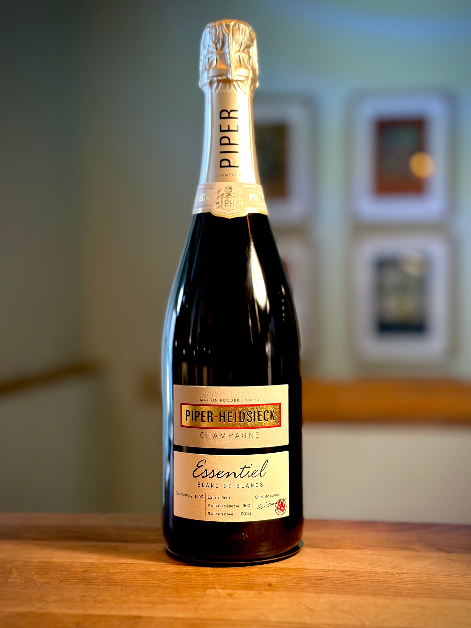 Piper-Heidsieck, 'Essentiel' Blanc de Blancs Extra Brut, Champagne NV