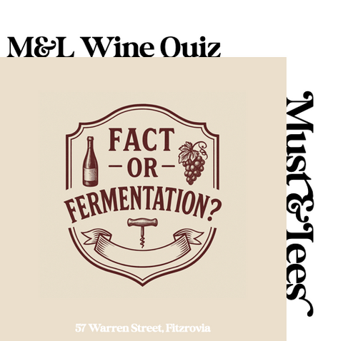 Fitzrovia: Fact or Fermentation, M&L Wine Quiz - 25 June