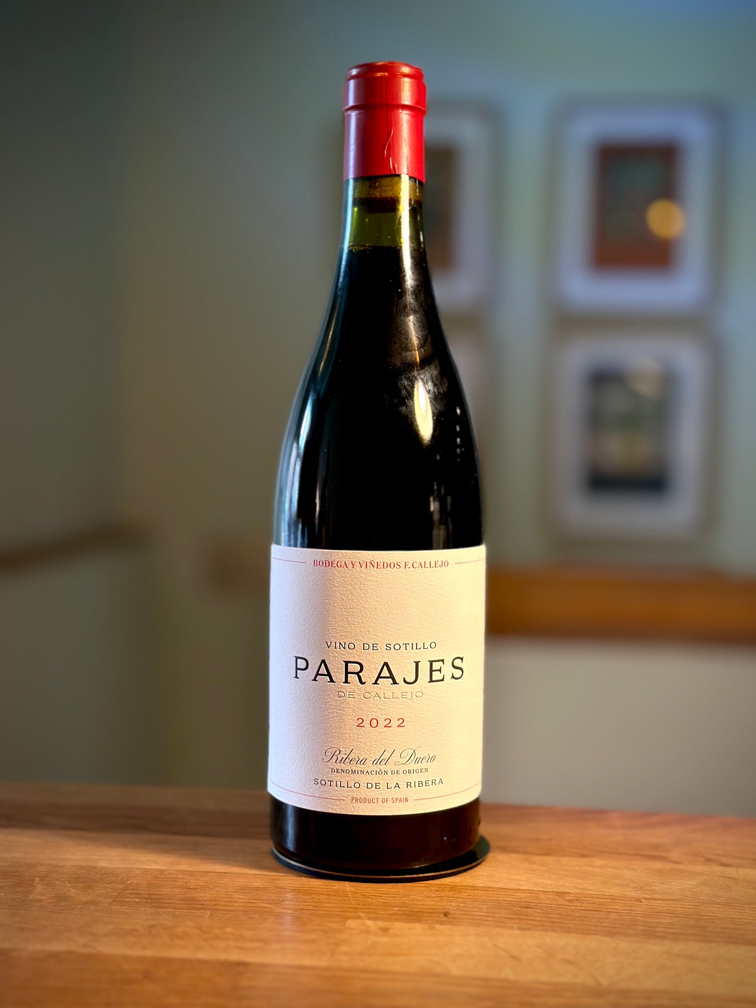 Bodegas Felix Callejo, Parajes de Callejo, Ribera del Duero 2022