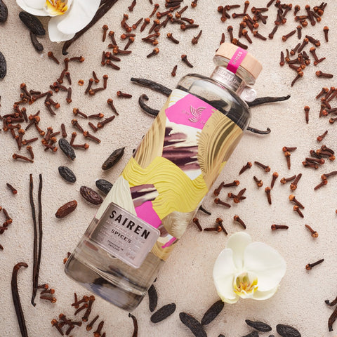 Sairen Clear Spiced Rum Spices