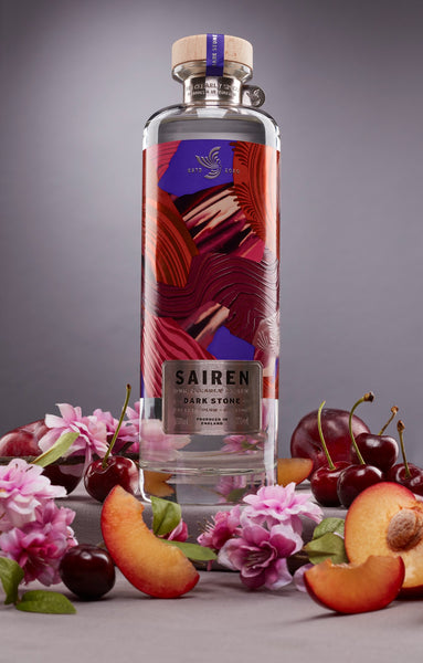 Sairen Clear Spiced Rum Dark Stone