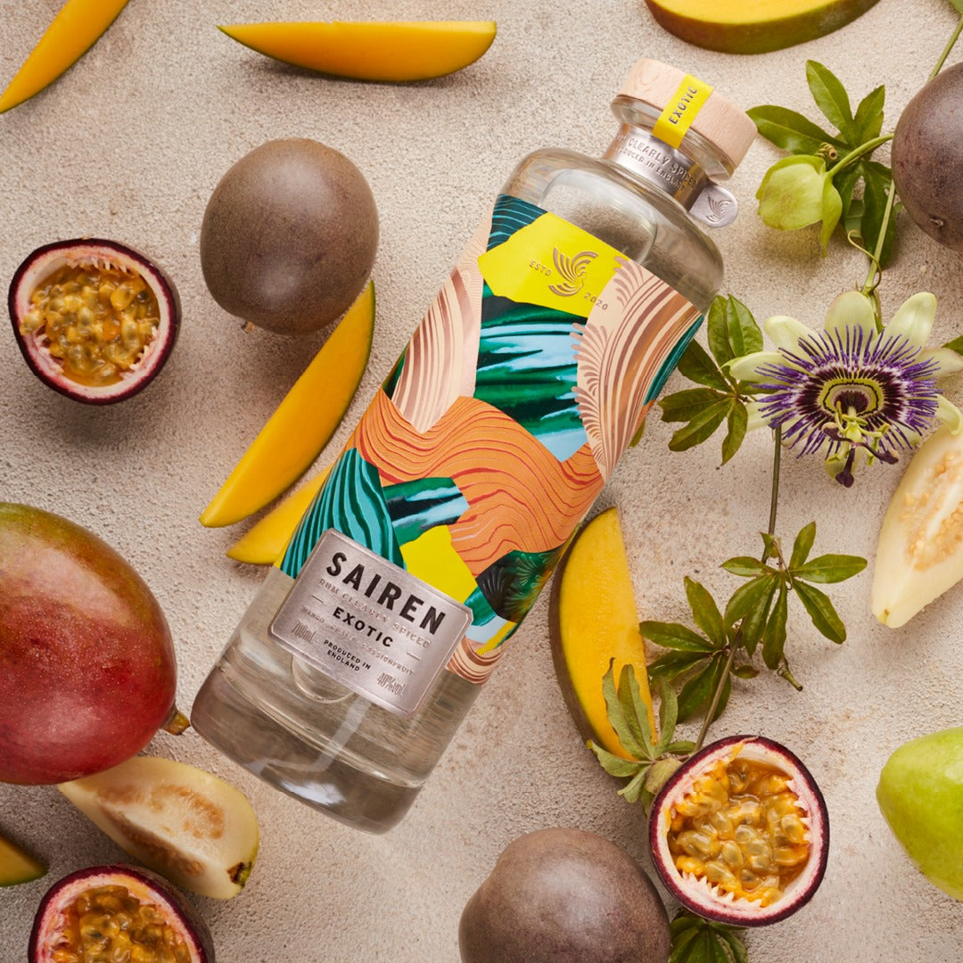 Sairen Clear Spiced Rum Exotic