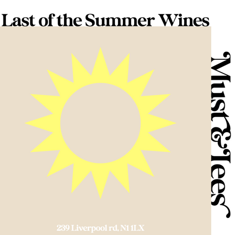 Islington: Last of the Summer Wines Tasting - Thursday 4th September